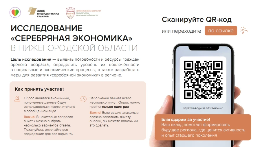 ИССЛЕДОВАНИЕ «СЕРЕБРЯНАЯ ЭКОНОМИКА В НИЖЕГОРОДСКОЙ ОБЛАСТИ»