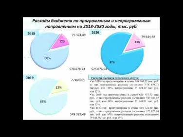 Видео бюджет на 2018-2020 гг