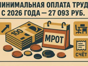 МРОТ с 2026 года вырастет более чем на 20%