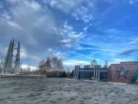 Мемориал с вечным огнем